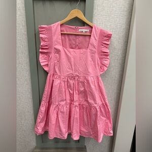 English Factory Pink Sleeveless Dress